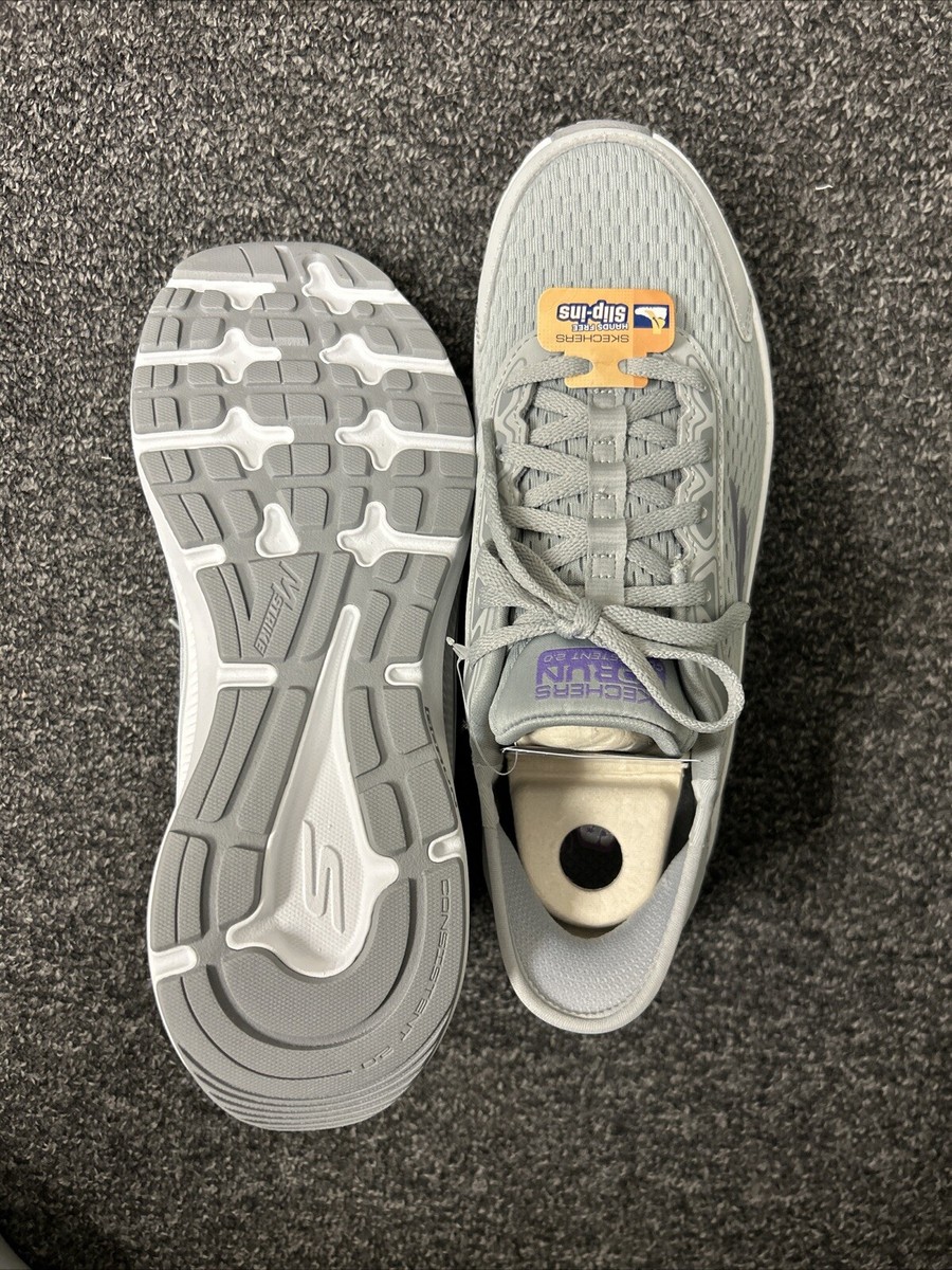 SKECHERS 128615/GYLV Go Run Consistent 2.0-ENDURE, Gray/ Lavender