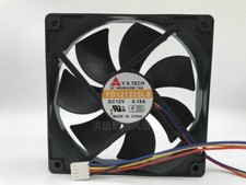 Y.S.TECH 12025 FD121225LB DC12V 0.18A 120 25MM chassis cooling fan