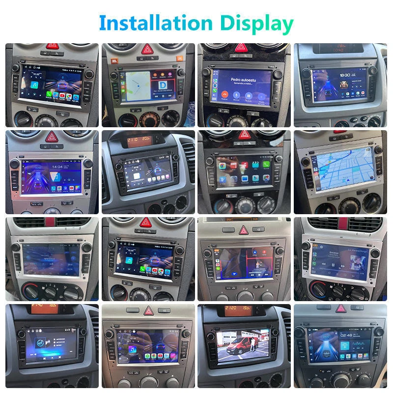 Android14 Apple Carplay Autoradio GPS Für Opel Astra H Corsa C D Vectra Zafira B - Bild 3 von 4