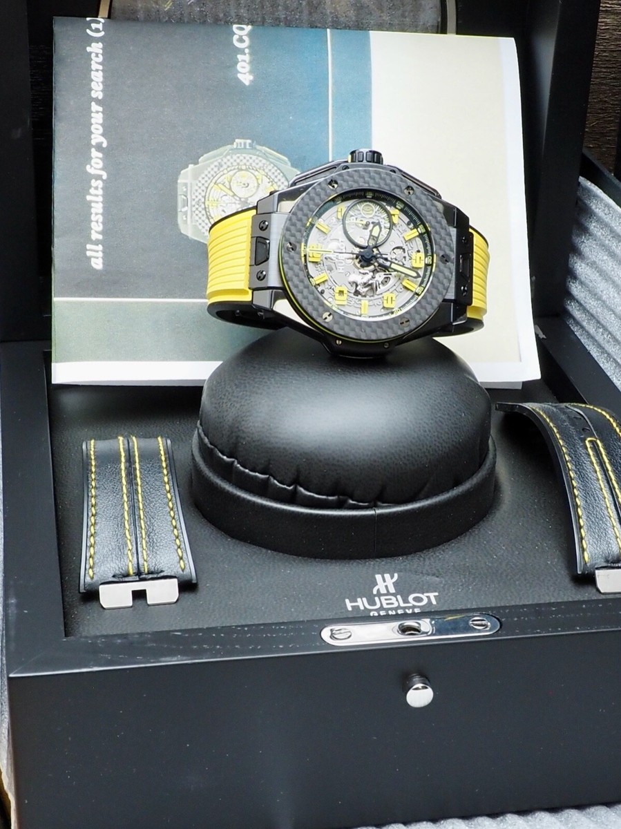 Hublot Big Bang Ferrari Yellow Carbon Ceramic 99% LNIB 2