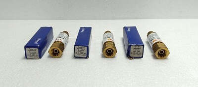 Lot of 3 Wescol Type 83 Fuel Gas Flashback Arrestors 9/16 UNF LH 0241-060FH