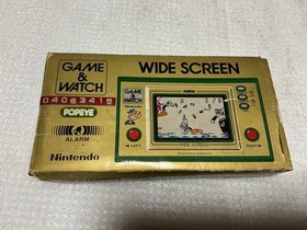 GAME&WATCH/Popeye. WIDE SCREEN Nintendo Used