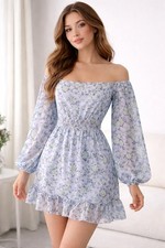 southern fried chics Babydoll Dress Size Med Fairy Cottage Boho