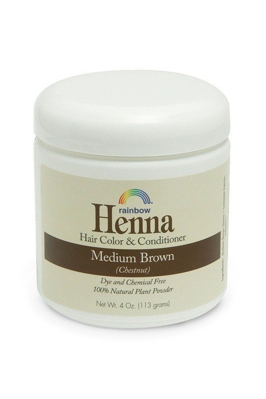 Хна Rainbow Research Medium Brown Henna 4 унции в порошке