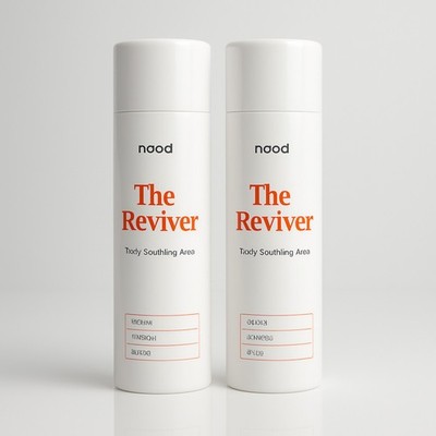 Nood The Reviver Hair Removal Treatment 2-Pack Gentle Smooth Skin Formula NEW