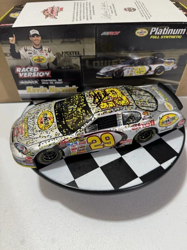 RARE* AUTOGRAPHED Kevin Harvick #29 Pennzoil All Star Win 2007 1/24 Diecast