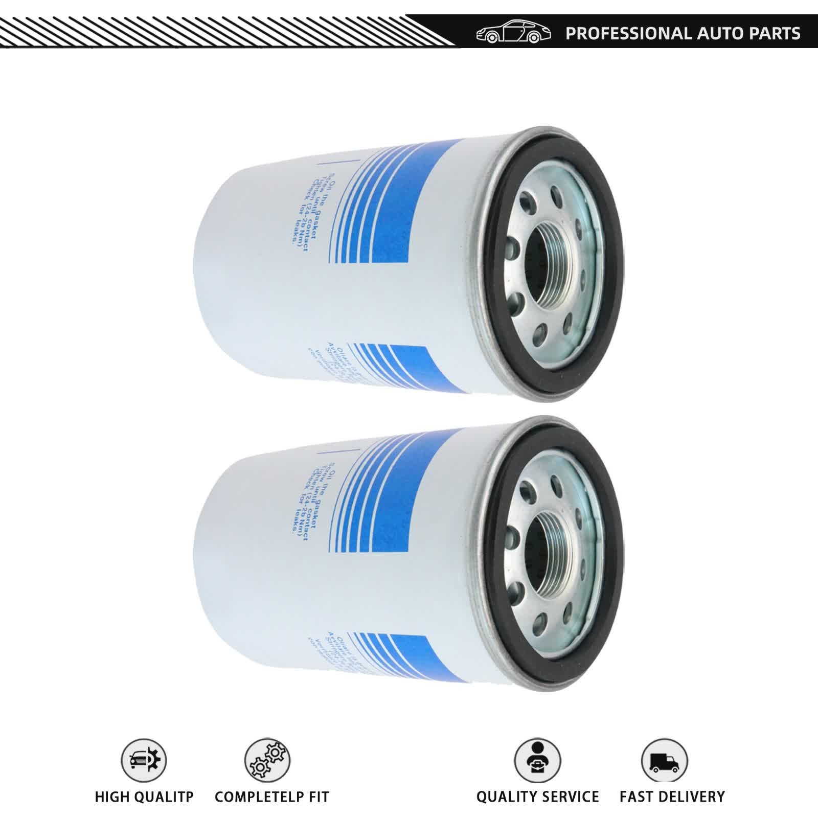 For 07M115561B Lamborghini Aventador Murcielago Centenario 2Pcs Oil Filter