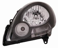 Scheinwerfer Projektor Dx H4 Pred Reg Elec Renault Kangoo 09/07> Parab Schwarz