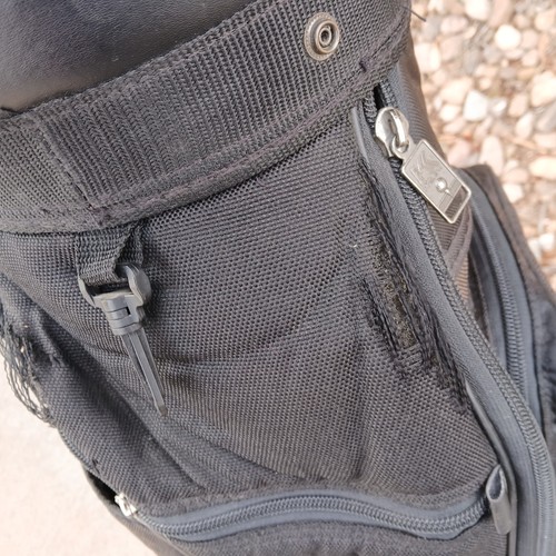 Borsa da golf vintage Knight divisore 15 vie nera - Foto 4 di 11