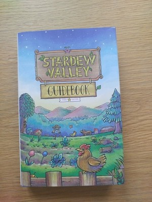 Stardew Valley Guidebook 3rd Edition v1.4 Art Book, HARDCOVER! Fangamer NINTENDO