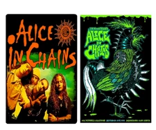 Alice In Chains Set of 2 Posters Unframed 11" x 17" Matte Finish Grunge Rock