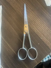 Vintage Solingen Pearl Duck Scissors Dubl Barber Germany Mini Shears
