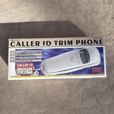 Vintage Lenox Sound Phone Caller ID Trim Style Telephone White New! 13 Sealed