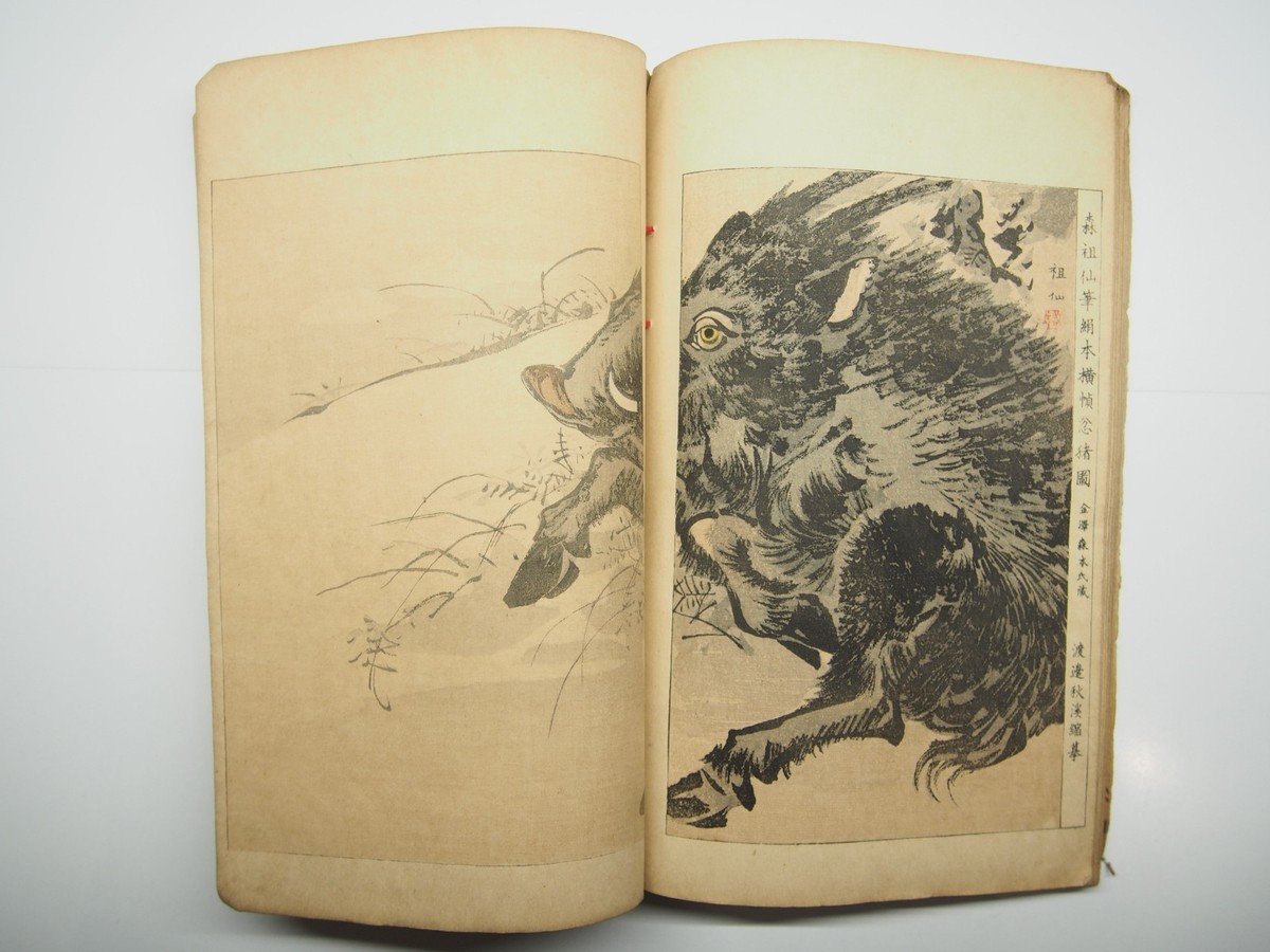 Japanese Woodblock Print Book: 