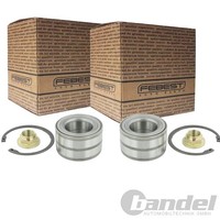2X Febest RADLAGER-SATZ Hinten Passend FÜR Land Rover Discovery Range |
