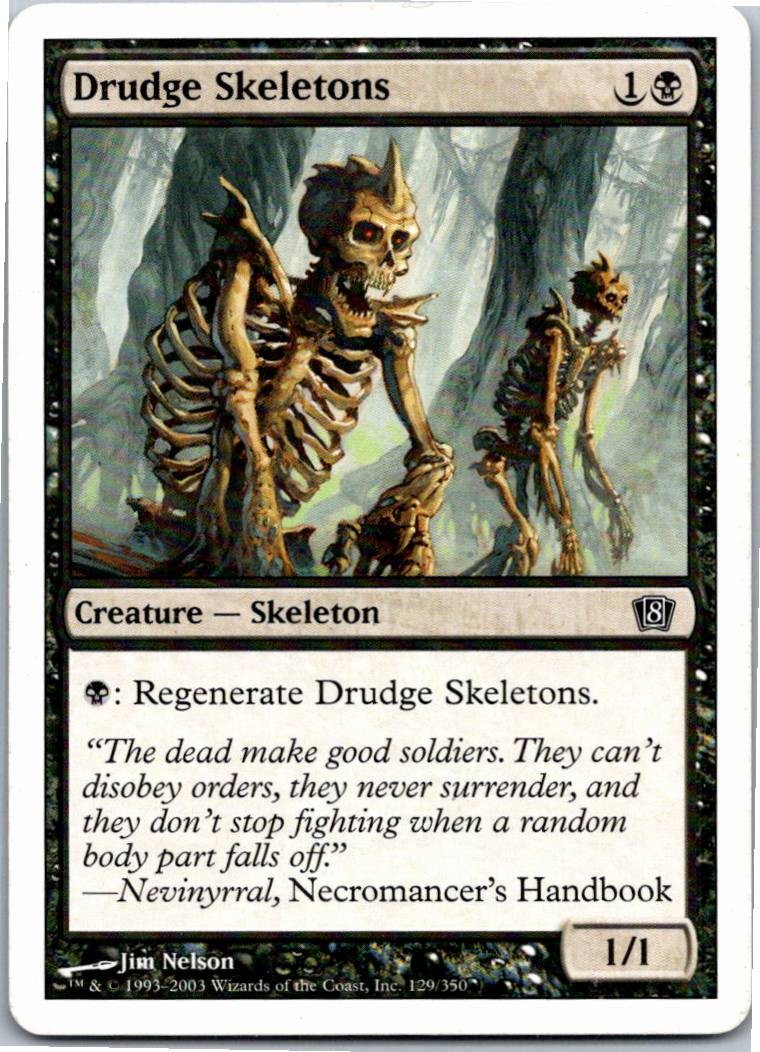 Drudge Skeletons C 129 8th Edition NM