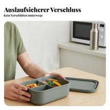 Silikon-Bento-Lunchbox, mikrowellengeeignet