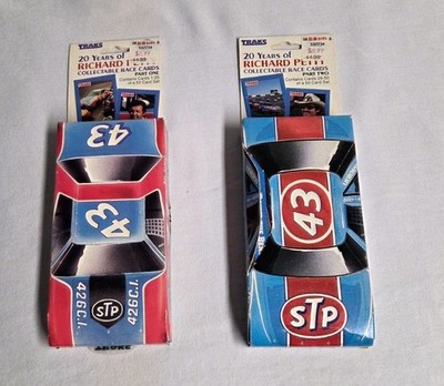 20 Years of Richard Petty NASCAR Cards 1991 Complete Set (Parts 1&2) Traks NIB