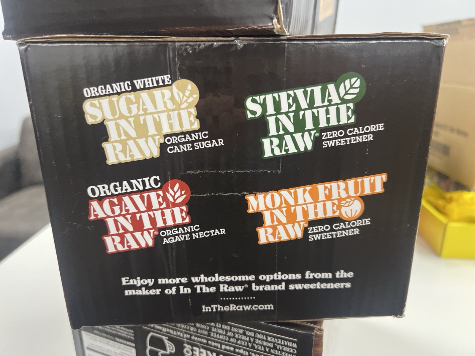 3 Pack - Sugar in the Raw Natural Cane Turbinado Sugar 4.5 g., 500 pk.