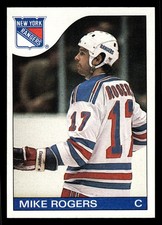 1985-86 Topps Mike Rogers #39 - New York Rangers - NM+