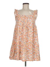 Wild Fable Women Orange Casual Dress M