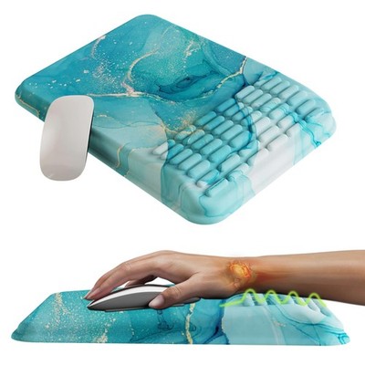 MEKASS Mouse Pad with Wrist Rest, Ergonomic Slope Mousepad for Carpal Tunnel ...