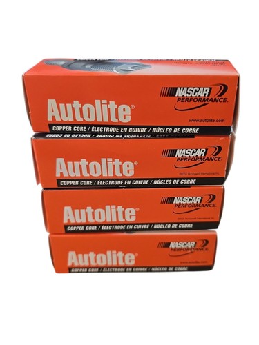 4 pc Autolite 65 Copper Core Nascar Performance Spark Plugs - Picture 2 of 5