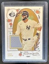 2024 Topps Allen & Ginter Aaron Judge Relics B Jersey #AGR-AJU Yankees