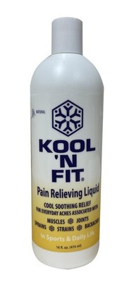 Kool N Fit Pain Relief Product (16oz) - Foot, Lower Back Pain Relief, Knee Pa...