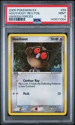 Hoothoot 59/115 EX Unseen Forces Reverse Holo