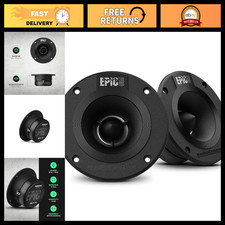 4" 120W Compression Bullet Car Audio Tweeters - High-Performance Sound System Pa