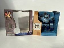 Xyber 9 New Dawn C.L.O.D Battle Robot FIgure Vintage Bandai 1999 New Damaged Box