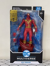 DC Multiverse Red Tornado     DC Classics Action Figure     McFarlane Gold Label