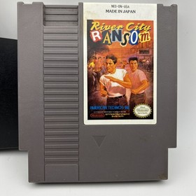 River City Ransom Nintendo Entertainment System 1989 Authentic W/ Sleeve Tested
