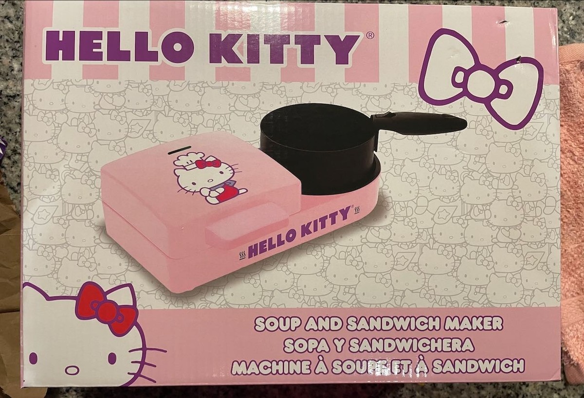 💝🐰 BRAND NEW IN BOX Hello Kitty Soup & Sandwich Maker 💖-I