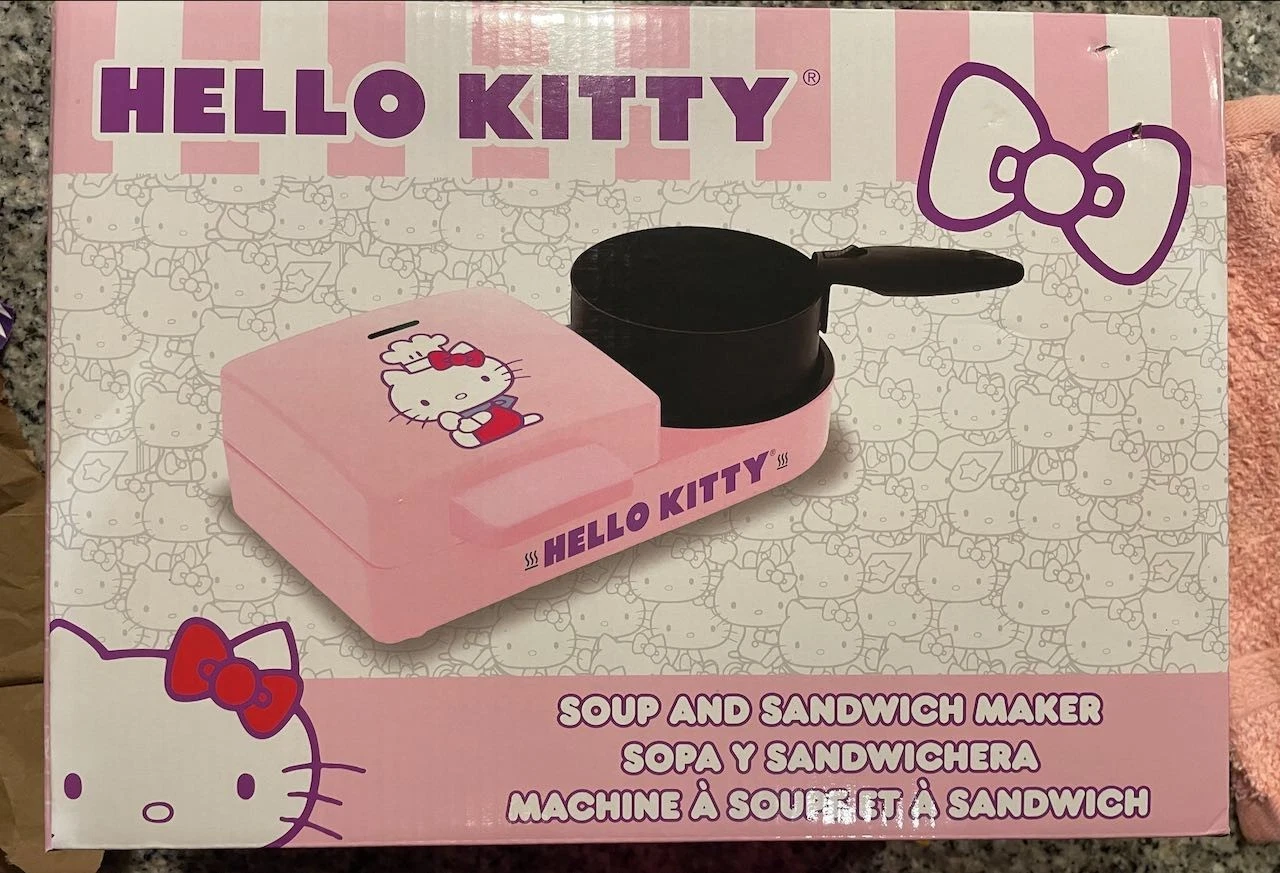 💝🐰 BRAND NEW IN BOX Hello Kitty Soup & Sandwich Maker 💖-I COMBINE SHIPPING