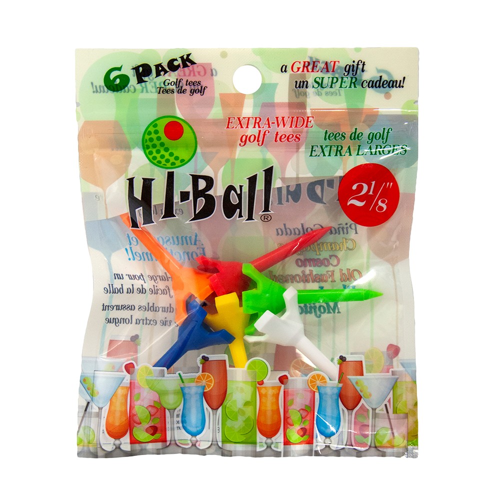 Футболки Jef World of Golf Hi-Ball Tees Multi 2 18 - 6 шт 1990₽