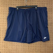 Nike Swim Trunks Shorts Navy Blue 3XL Standard Fit Above The Knee Swim Men  s New