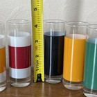 Vintage Billiard Pool Ball Double Shot Glasses Set Of 10 No Rack — photo 4