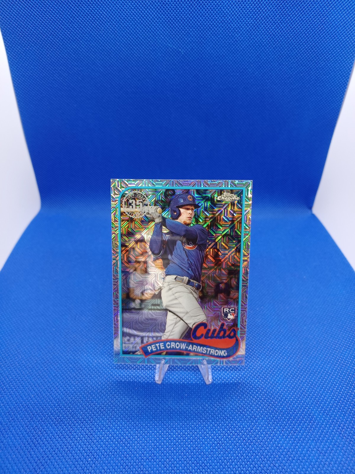 2024 Series 2 1989 Topps Chrome Silver Pack Mojo Pete Crow-Armstrong Rookie RC