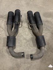 Cl Muffler Delete Axle-back Exhaust With Black Tips 18-23 Mustang Gt