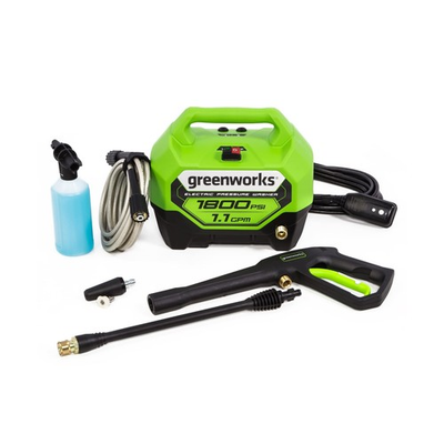 #ad #ad Greenworks 1800 PSI 1.1 GPM Electric Pressure Washer PWMA Certified 1800PSI $177.14