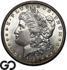 1880-O Morgan Silver Dollar Coin, Nice Luster, BU++