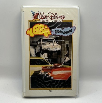 Herbie Rides Again VHS 1974 1982 Walt Disney Home Video The Love Bug Nearly New!