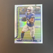 2025 Topps Chrome - Seahawks - Kenneth Walker III - Refractor