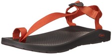 Chaco Mens Bodhi Sandals Orange Rust Authentic New