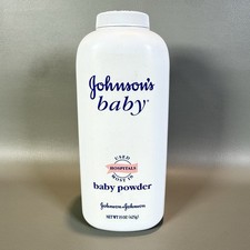 Vtg 1994 Johnson s Baby Powder with Talc 15 oz Bottle Not Sealed Full