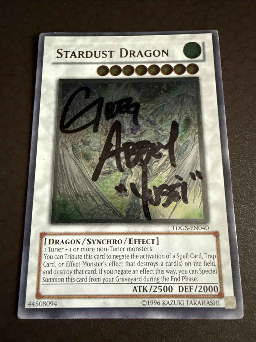 Stardust Dragon Yu-Gi-Oh! TCG Ultimate Rare Individual Collectible