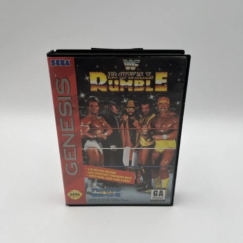 WWF Royal Rumble Sega Genesis Complete