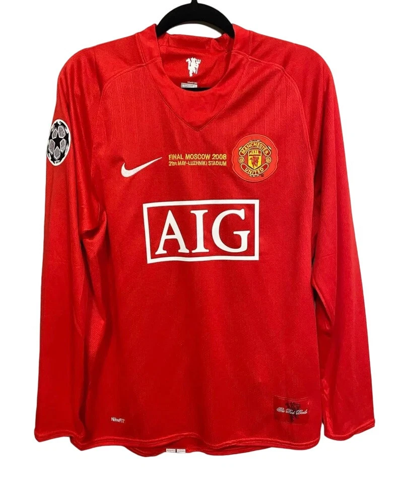 manchester united long sleeve shirt